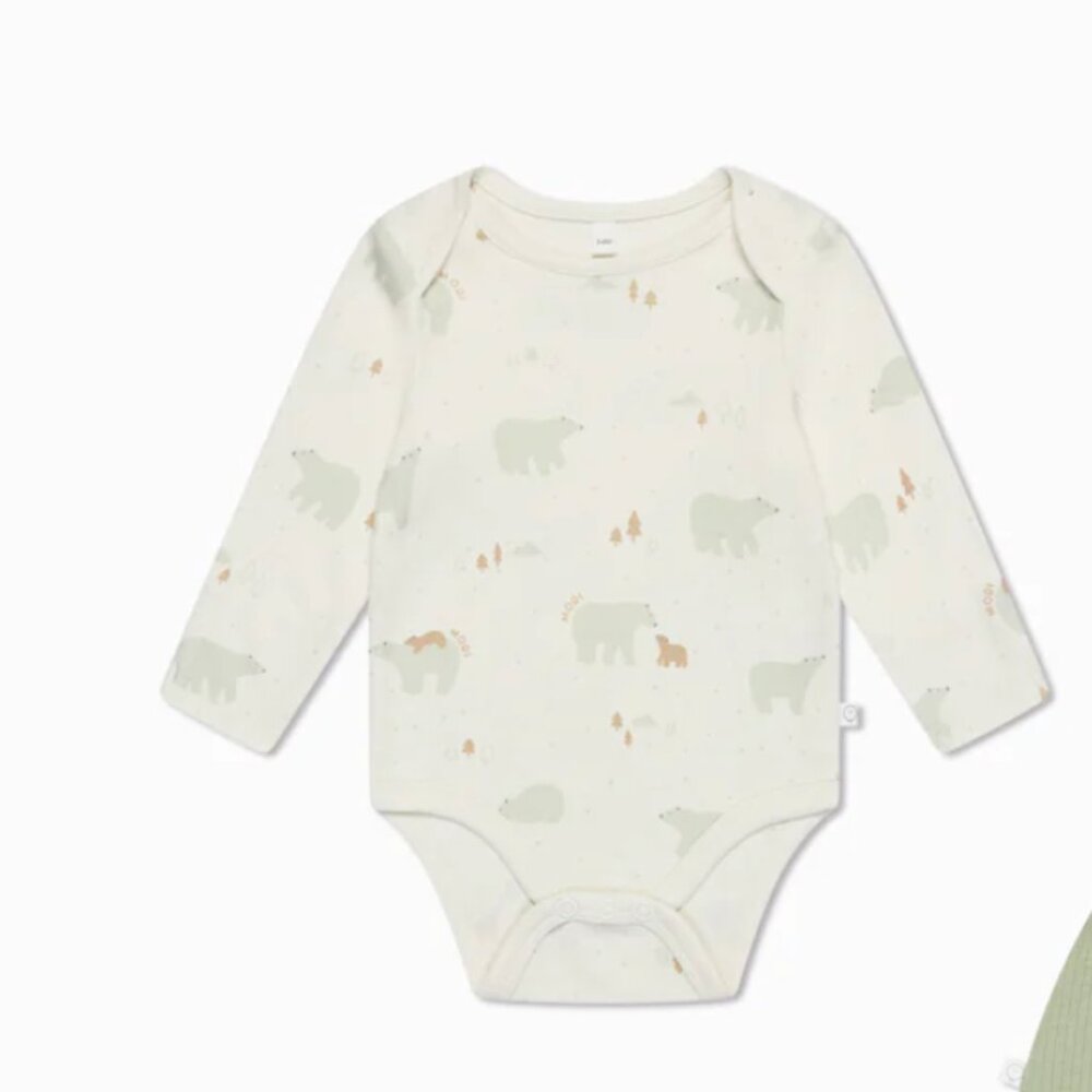 Mori - Polar Bear Bodysuit - 18-24m